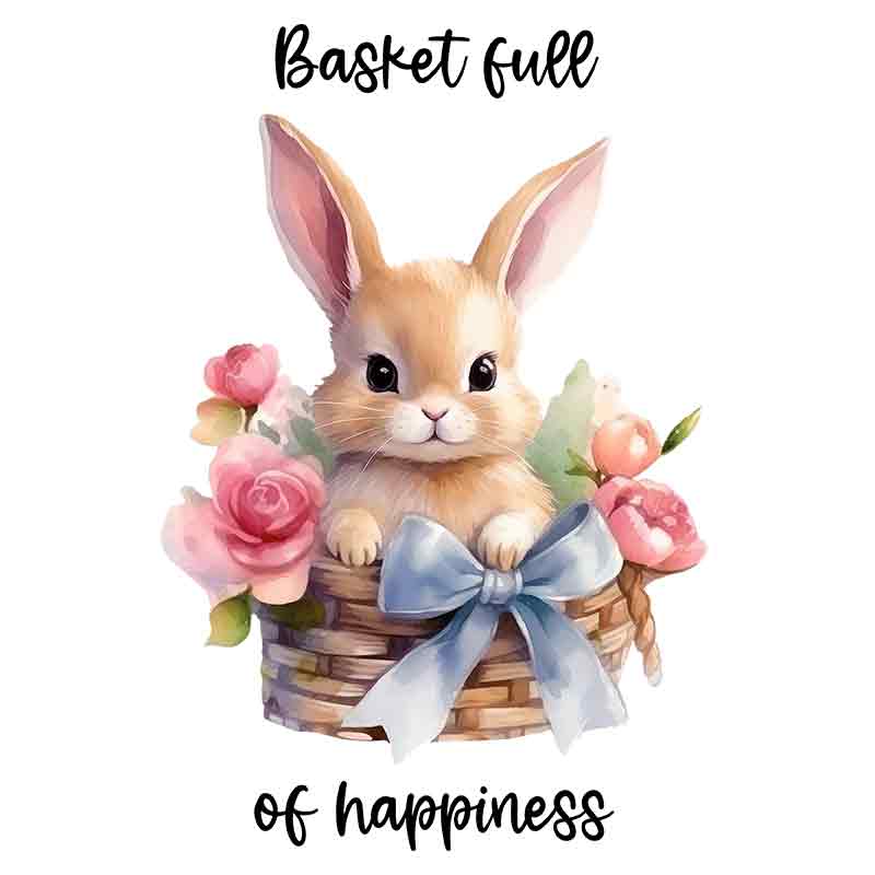 Basket Full Of Happiness #1 (DTF Transfer)