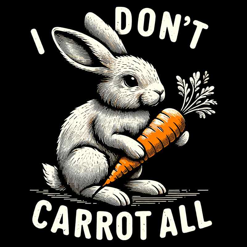 I Dont Carrot All (DTF Transfer)