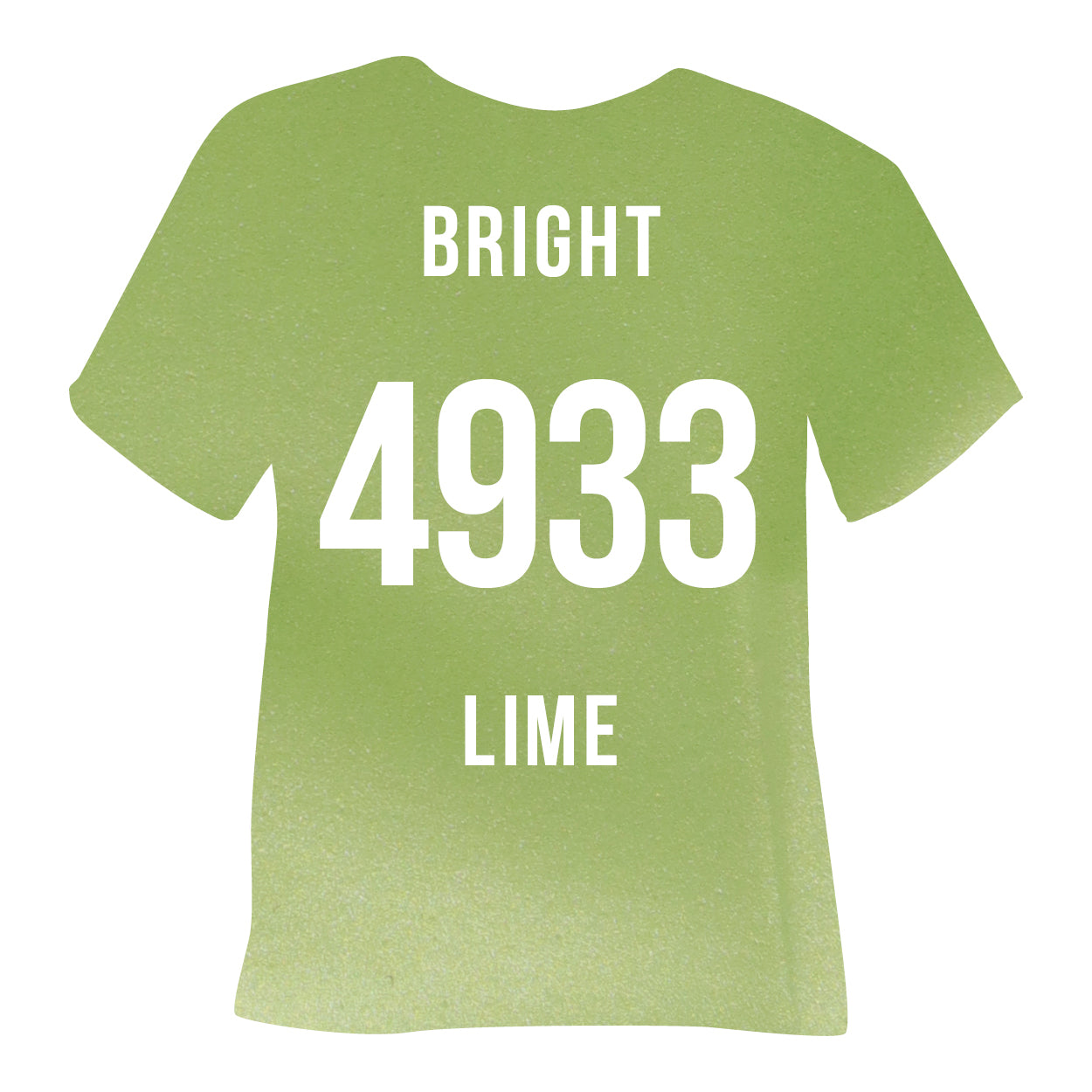 4933 Bright Lime Poli-Flex Turbo Heat Transfer Vinyl (HTV)