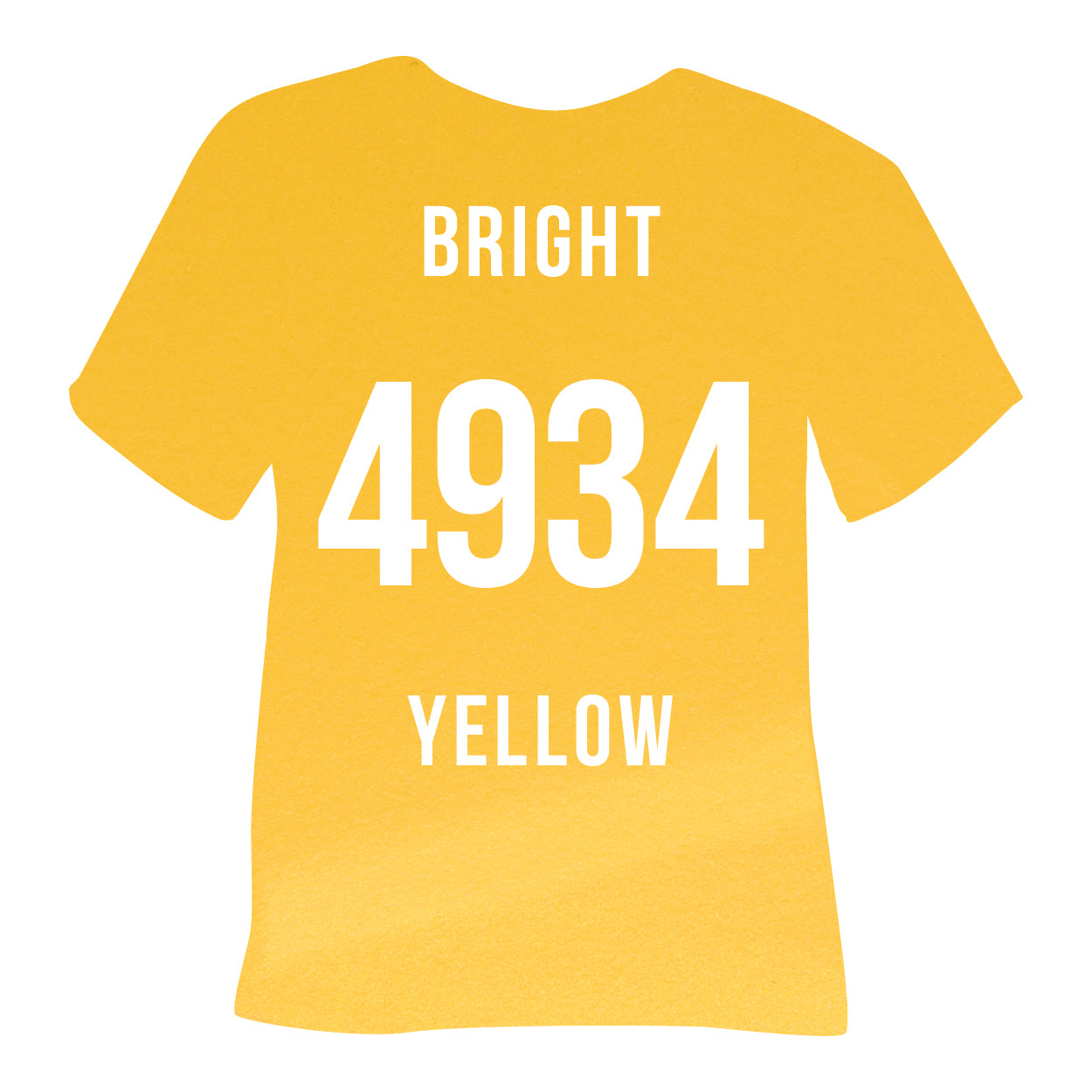 4934 Bright Yellow Poli-Flex Turbo Heat Transfer Vinyl (HTV)