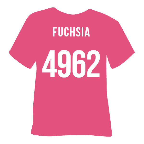 4962 Fuchsia Poli-Flex Turbo Heat Transfer Vinyl (HTV)
