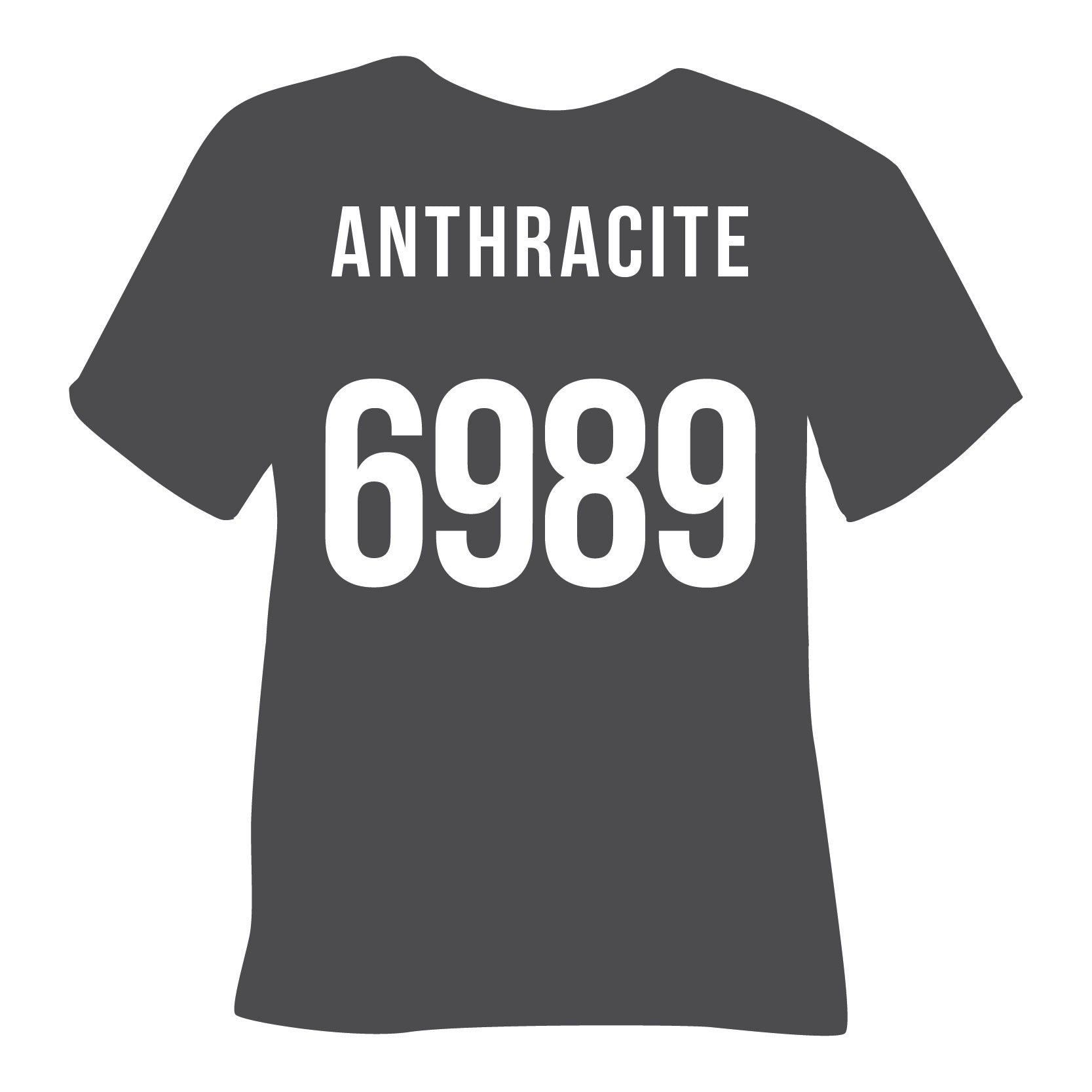 6989 Anthracite Poli-Flex Turbo Heat Transfer Vinyl (HTV)