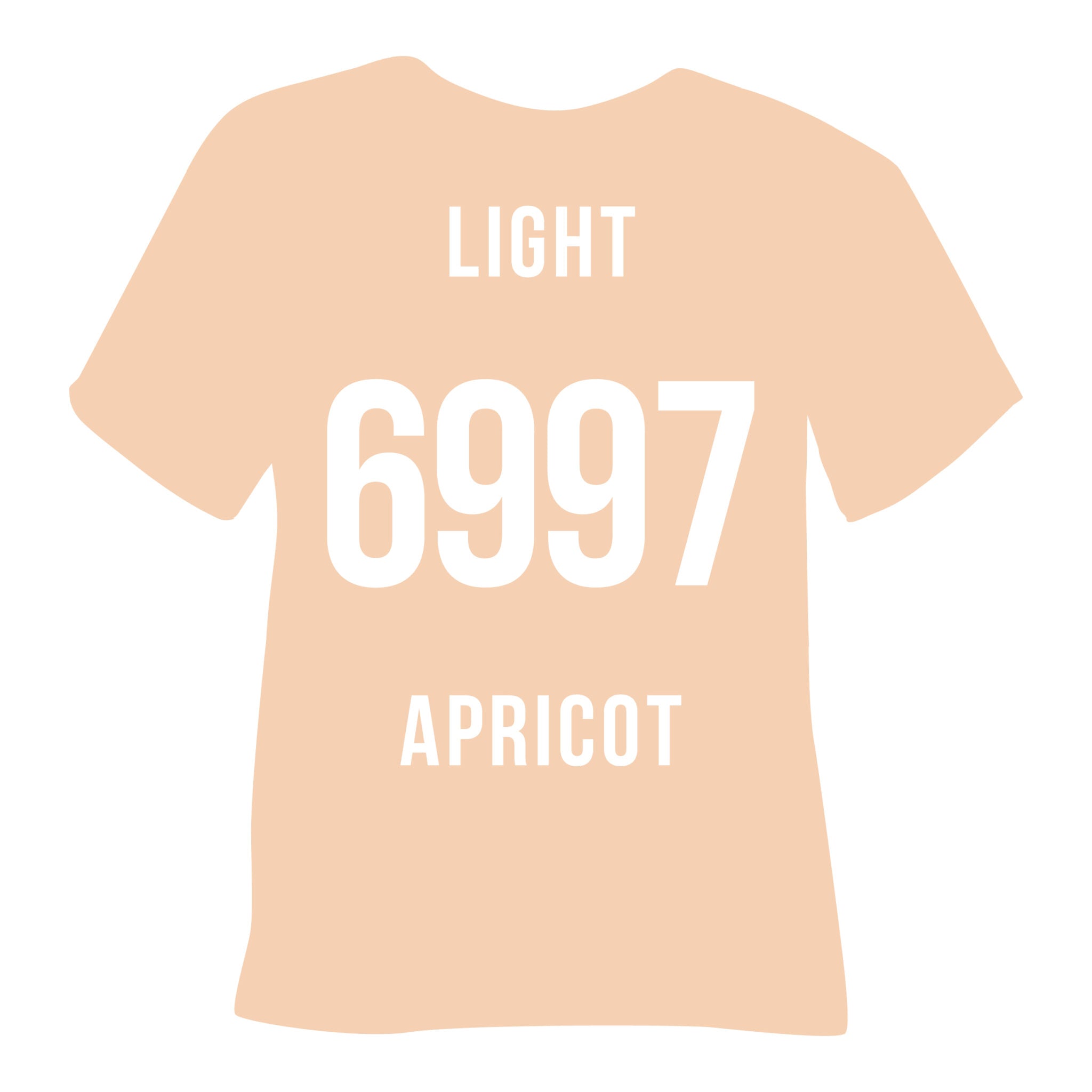 6997 Light Apricot Poli-Flex Turbo Heat Transfer Vinyl (HTV)