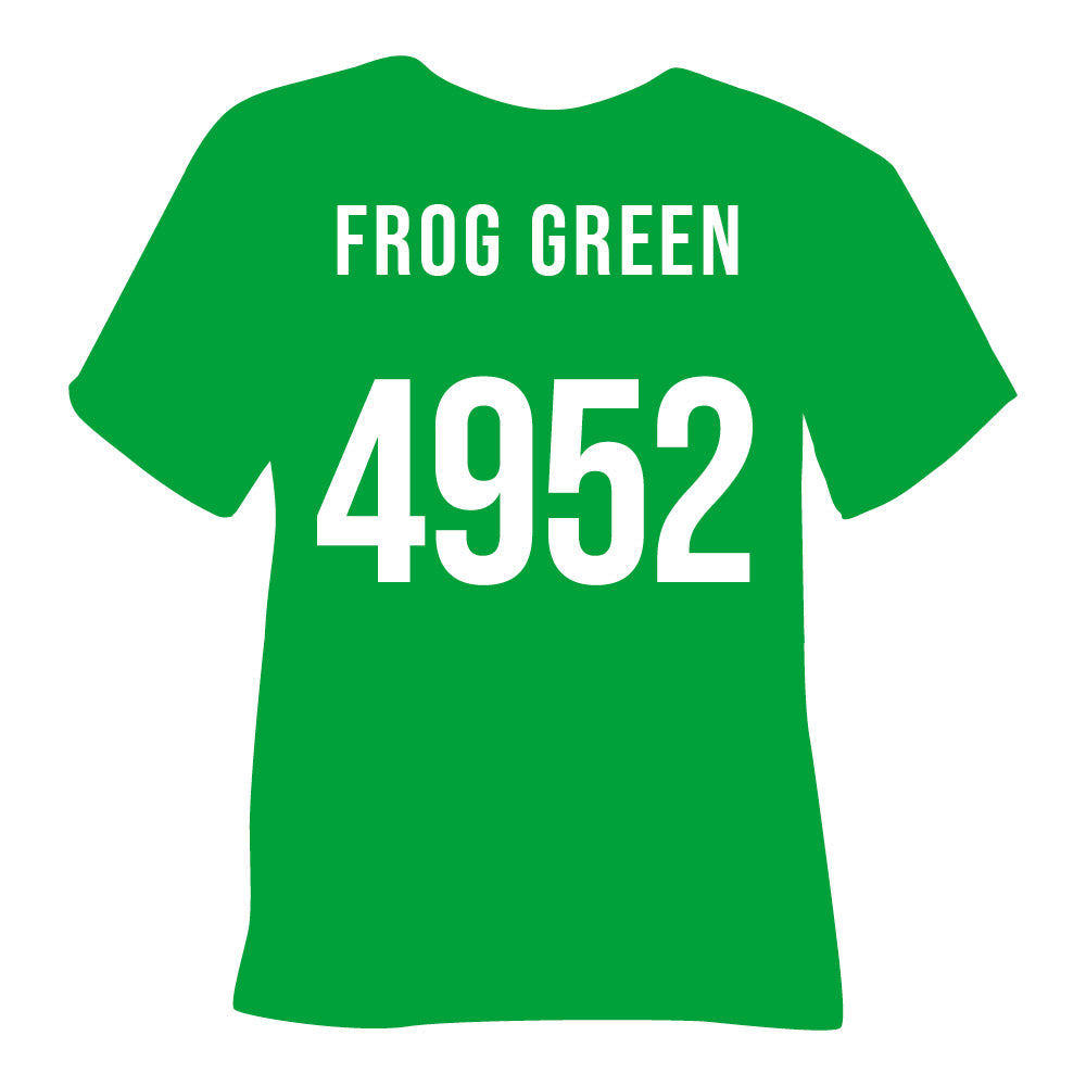 4952 Frog Green Poli-Flex Turbo Heat Transfer Vinyl (HTV)