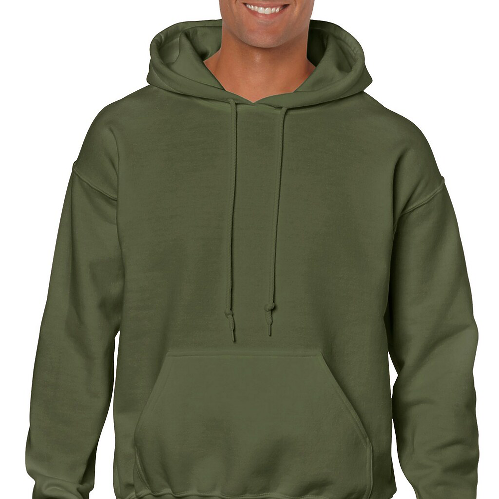 Gildan Adult Unisex Heavyweight 8.0 oz Hooded Sweatshirt
