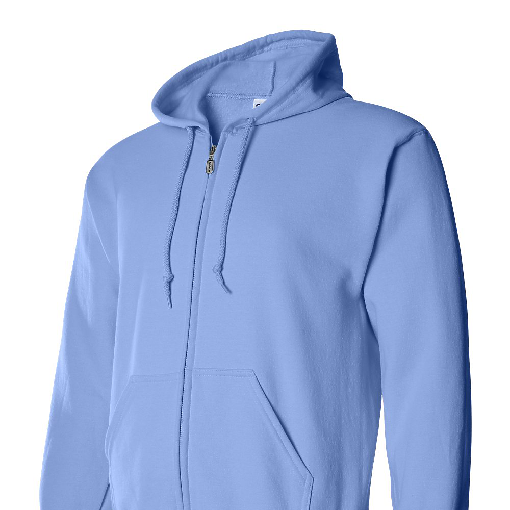 Gildan Adult Unisex 50/50 Full Zip Hoodie