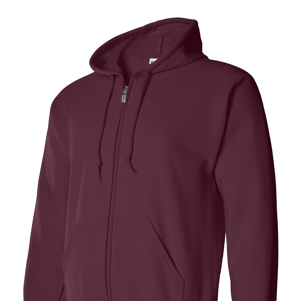 Gildan Adult Unisex 50/50 Full Zip Hoodie