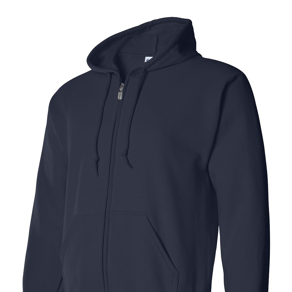 Gildan Adult Unisex 50/50 Full Zip Hoodie