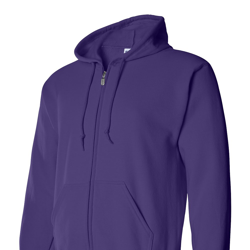Gildan Adult Unisex 50/50 Full Zip Hoodie