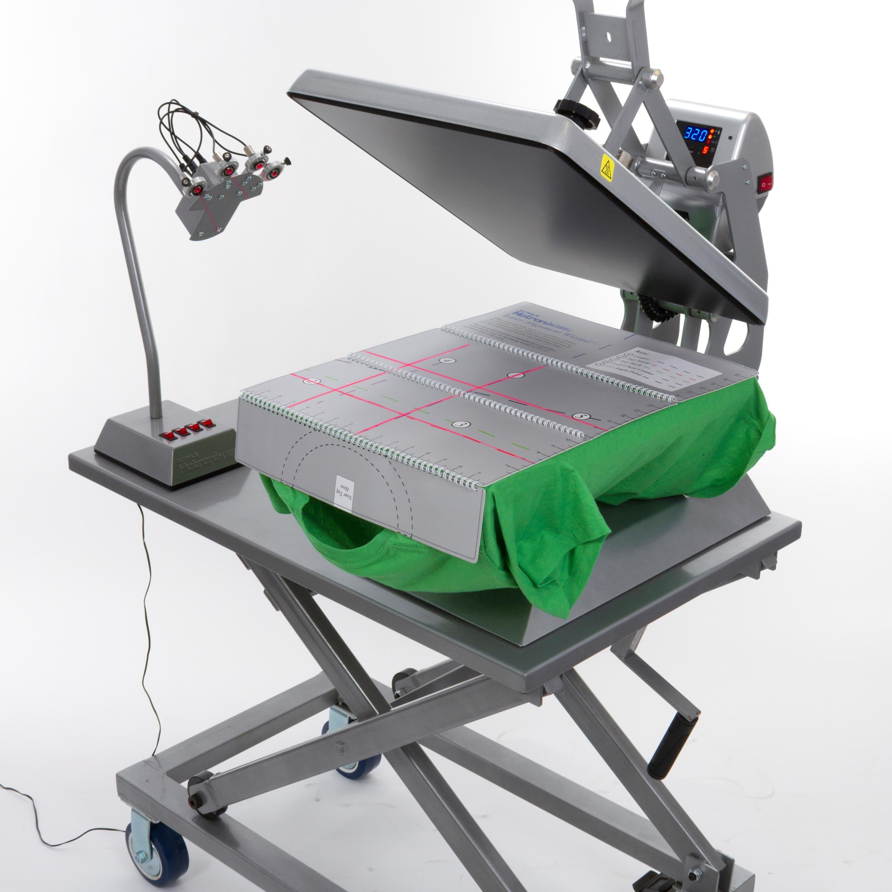 Heat Press Laser Alignment System