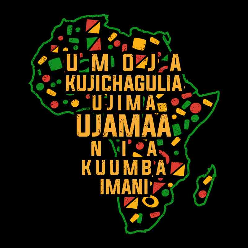 Kwanzaa Africa (DTF Transfer)