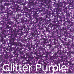 Lila Glitzer PARART 3D Puff Wärmetransferfolie (HTV)