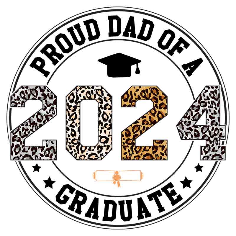 Proud Dad 2024 Graduate #2 (DTF Transfer)