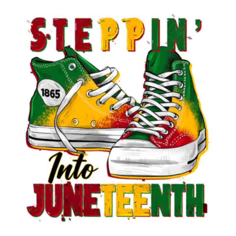 Steppin' into Juneteenth (DTF Transfer)