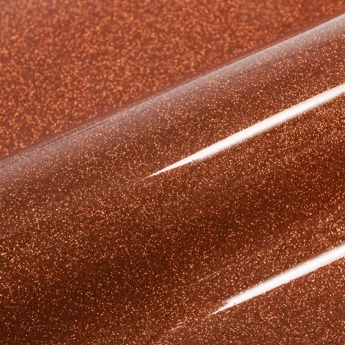 Siser Twinkle HTV Copper heat transfer vinyl color swatch