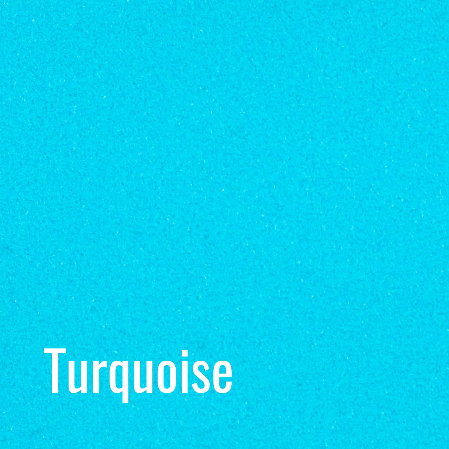 Turquoise Siser StripFlock Pro Heat Transfer Vinyl (HTV)