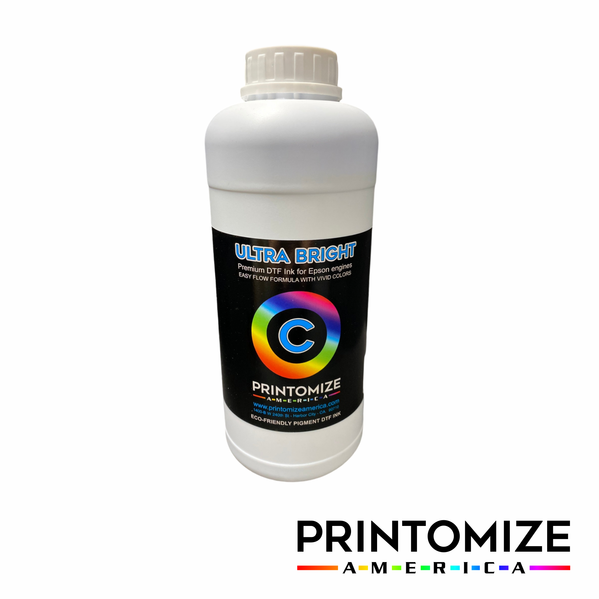 Ultra Bright DTF Ink 1 Liter CMYK