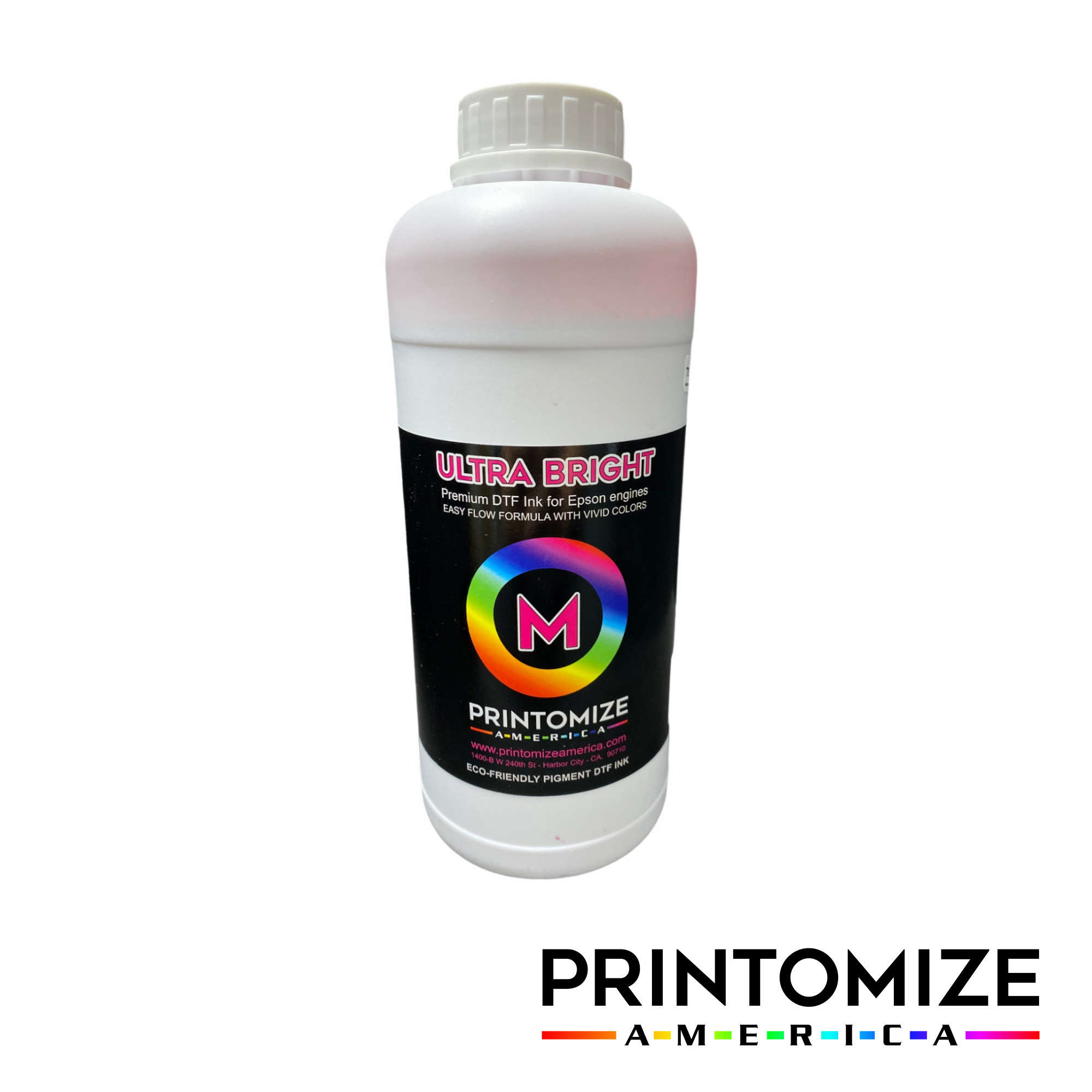 Ultra Bright DTF Ink 1 Liter CMYK