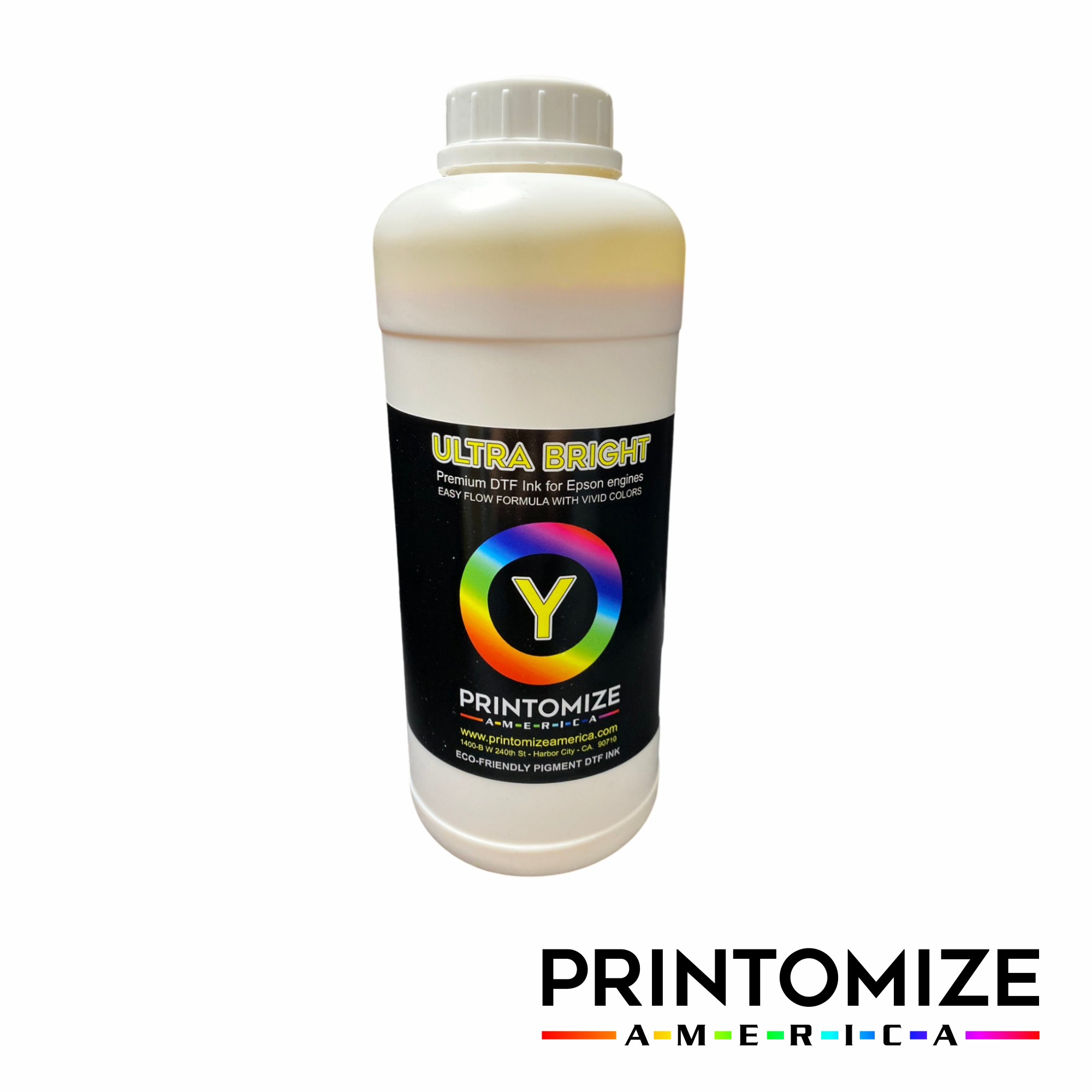 Ultra Bright DTF Ink 1 Liter CMYK