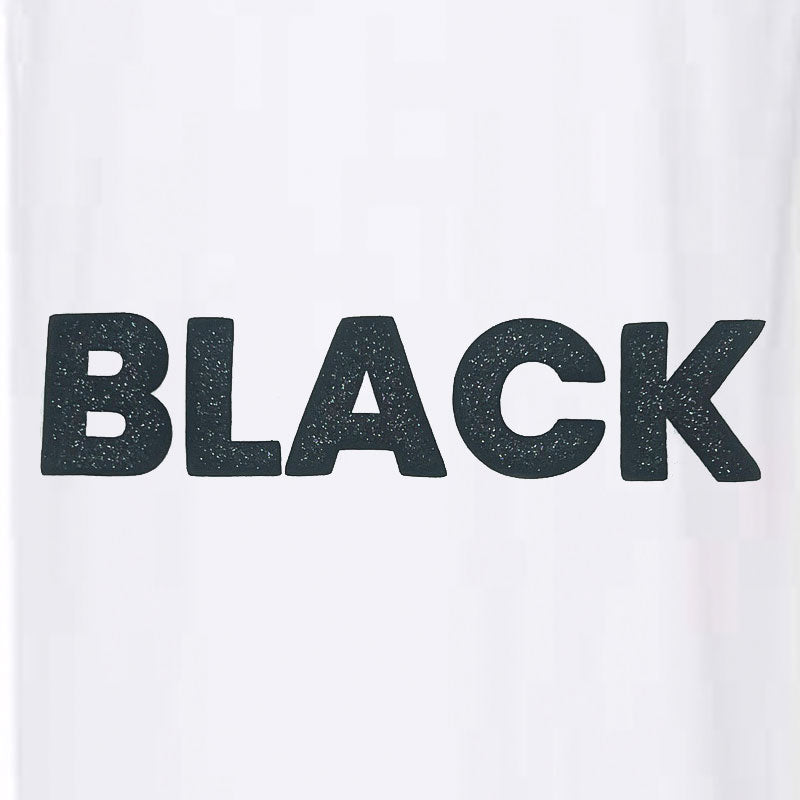 Black Glitter PARART 3D Puff Heat Transfer Vinyl (HTV)