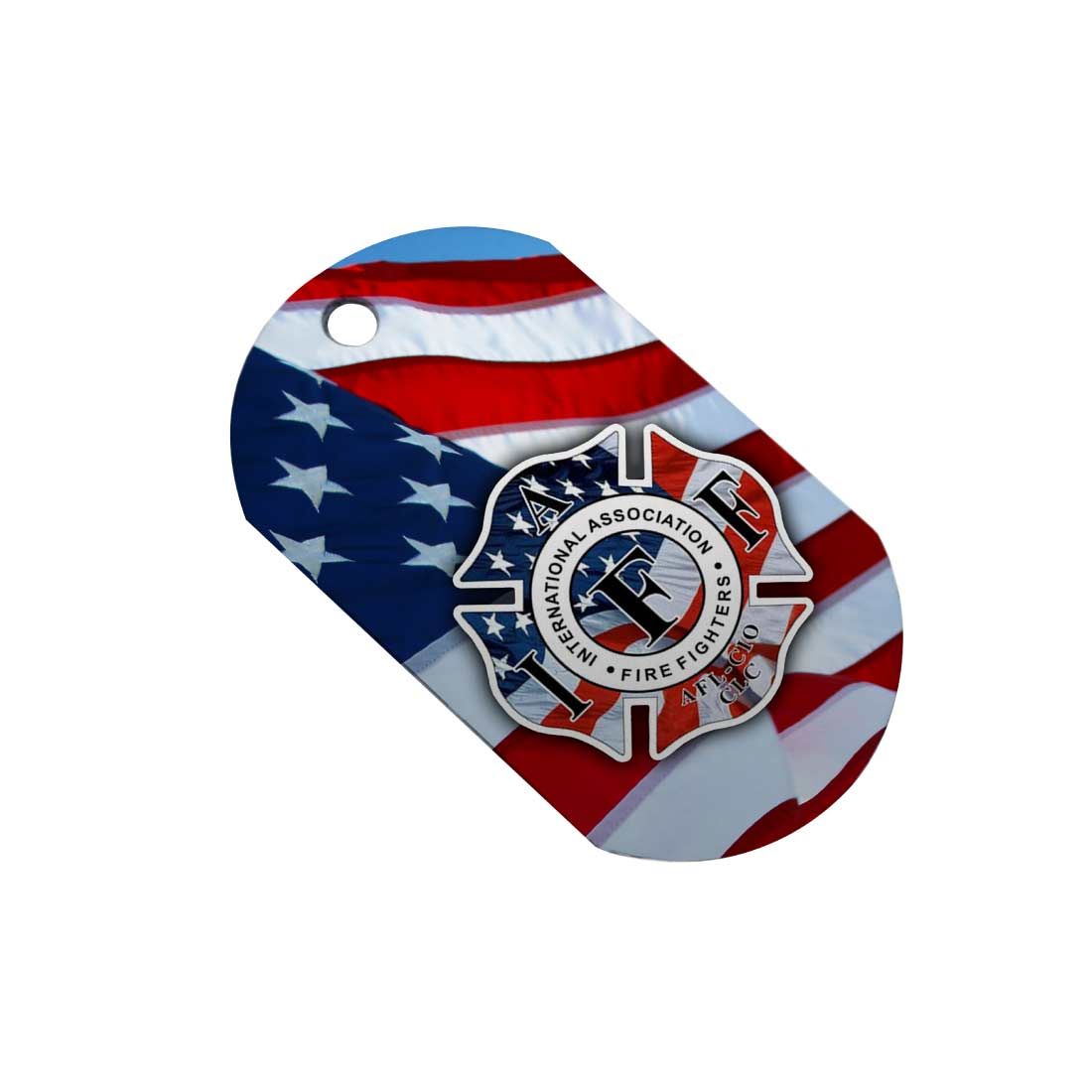 Aluminum Sublimation Dog Tag - One Sided - 10/Pack