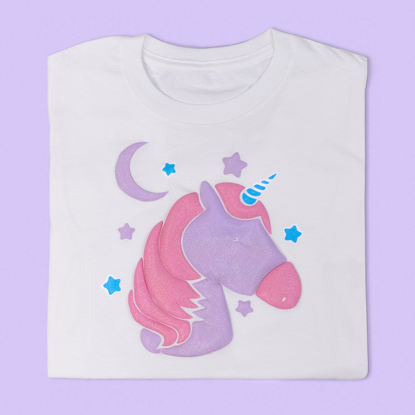 12" Pink Salt - Siser Glitter Easy Puff Heat Transfer Vinyl