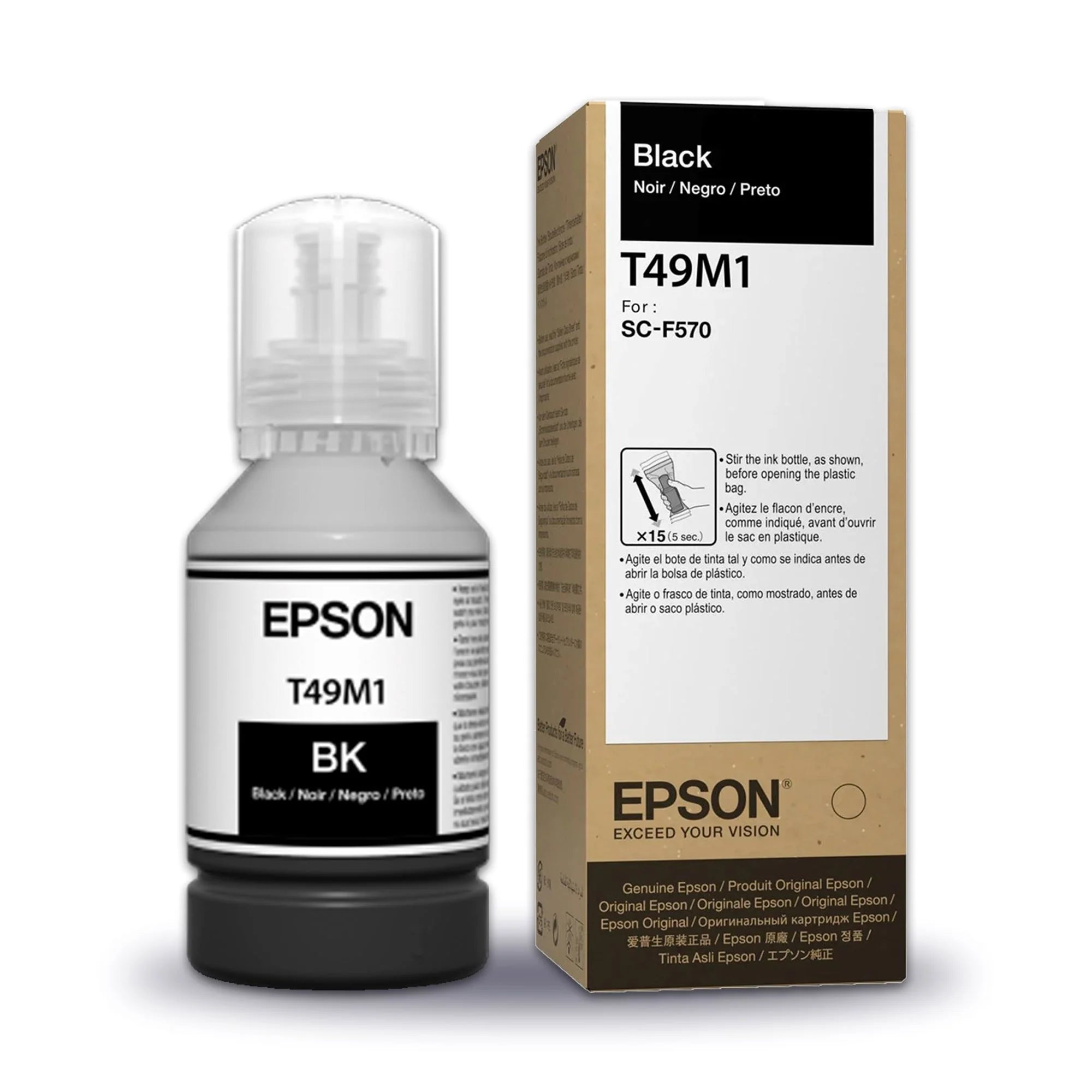 Genuine Epson Dye-Sublimation Ink for Surecolor F170/F570