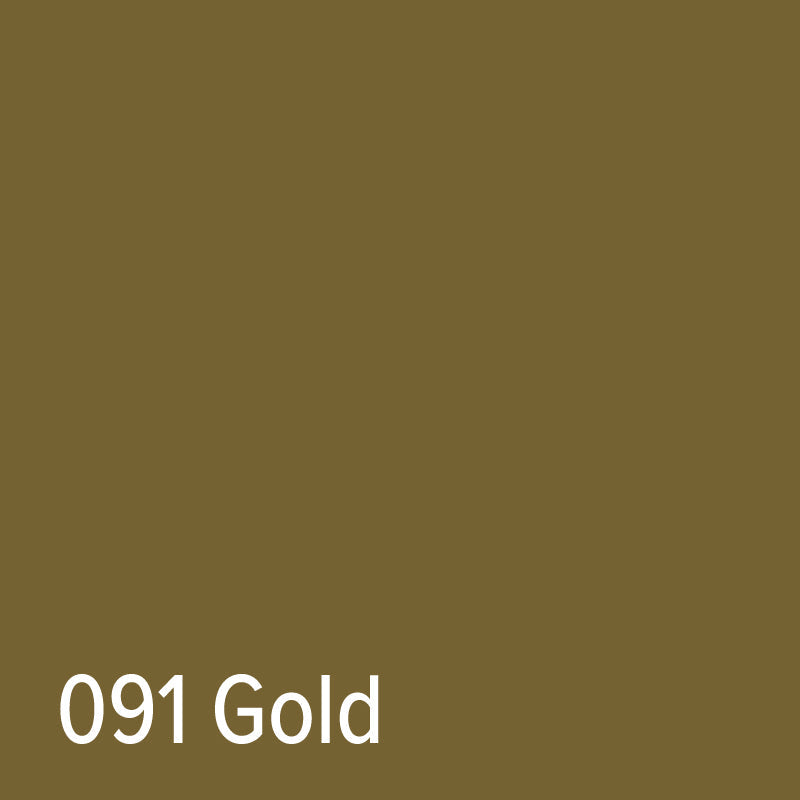 091 Gold Oracal 651 Adhesive Vinyl 24" Wholesale Bulk Roll