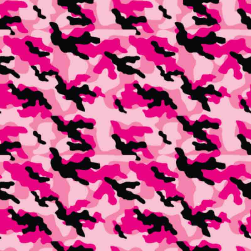 Pinkfarbene Camouflage-Wärmeübertragungsfolie (HTV)