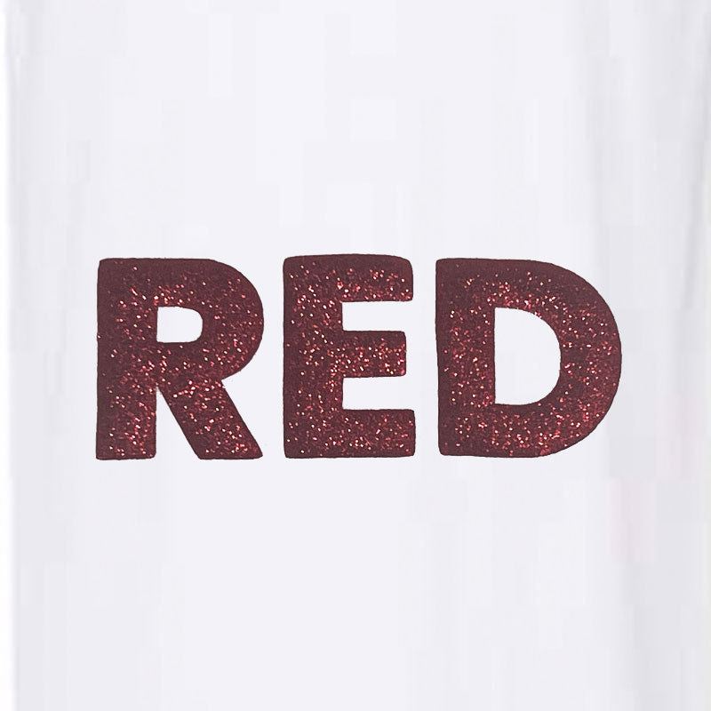 Red Glitter PARART 3D Puff Heat Transfer Vinyl (HTV)