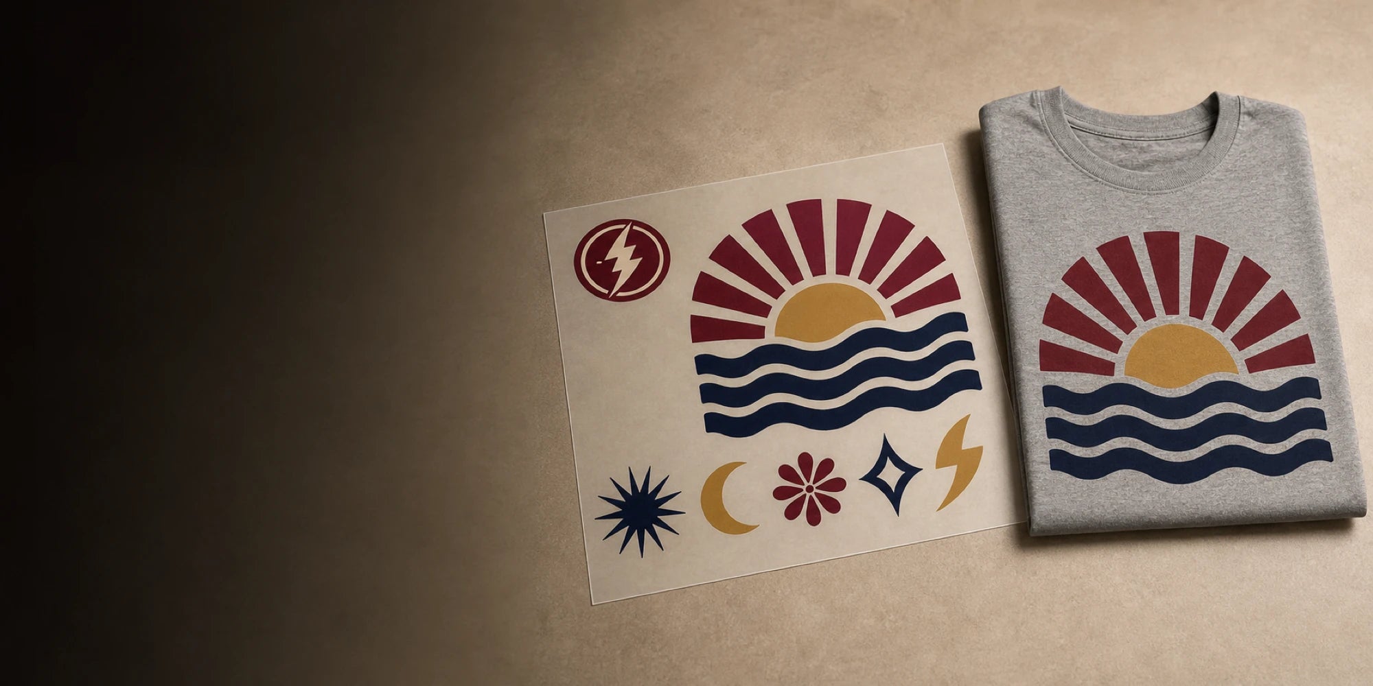 Custom screen print transfers made from your artwork