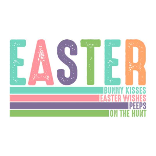 Silly Rabbit Easter Is For Jesus (Spring Colors) (DTF Transfer)