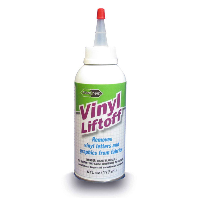 VLR Vinyl Liftoff - 6oz Bottle - Removes Vinyl and DTF from Fabrics