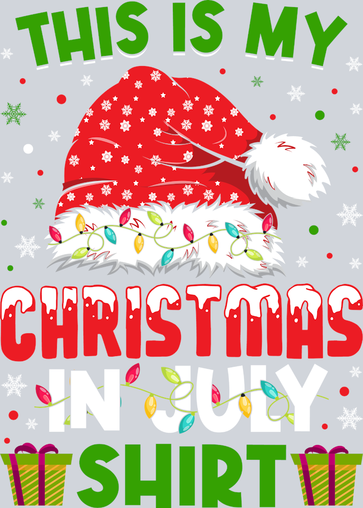 This Is My Christmas In July Shirt - STK06115