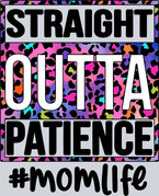 Straight Outta Patience Rainbow Leoaprd - STK05831