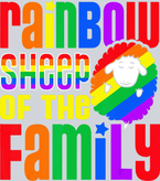 Rainbow Sheep Of The Family - STK05128