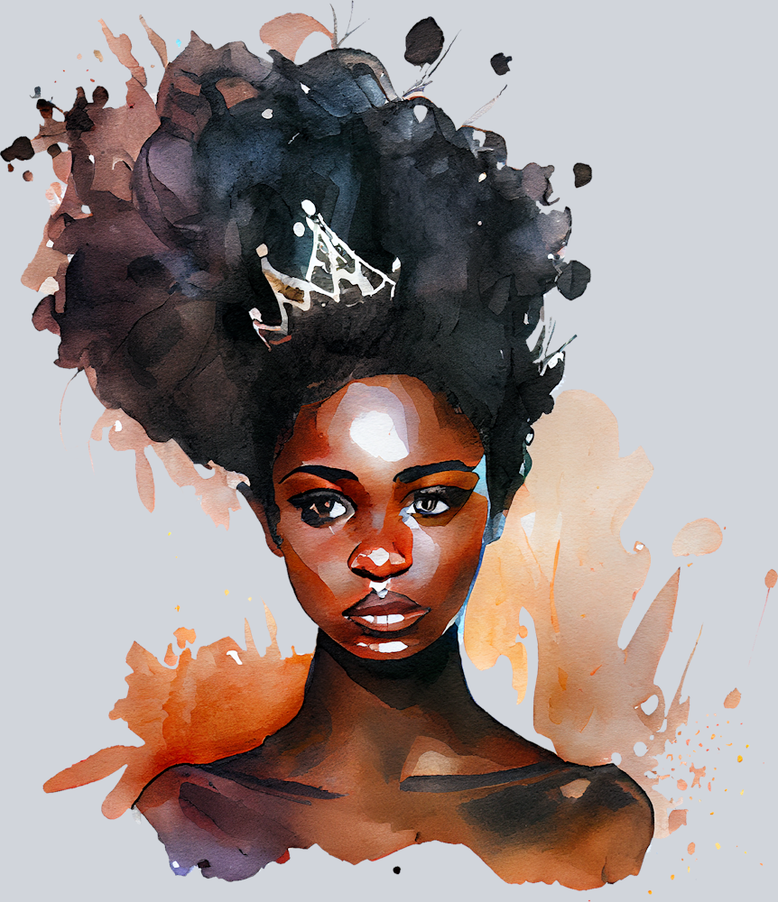 Black Queen Beauty - STK00917