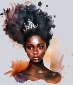 Black Queen Beauty - STK00917