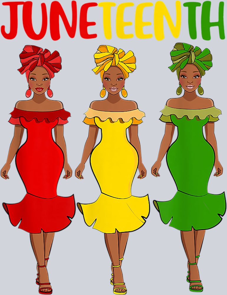 Juneteenth 3 Ladies - STK03335
