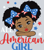 All American Girl Afro Puffs - STK00096
