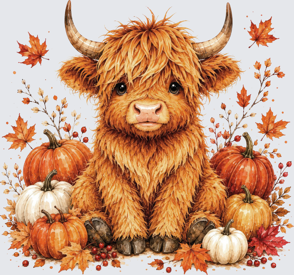 Highland Cow 1 - STK08106