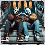 Michael Vs Jason Heart Hands 3 - STK04278