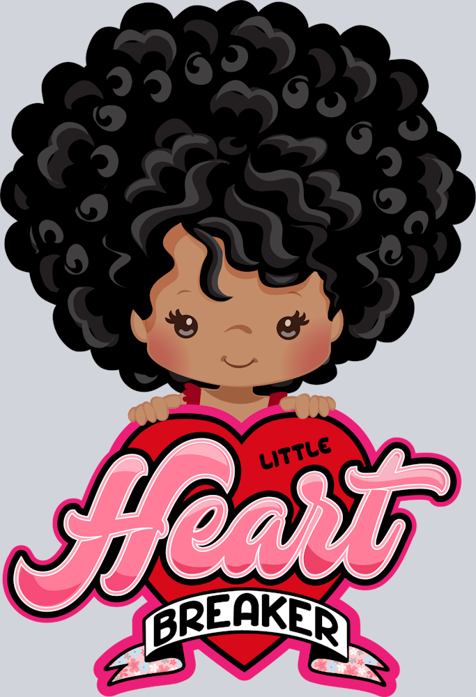 Little Heart Breaker Afro - STK03620