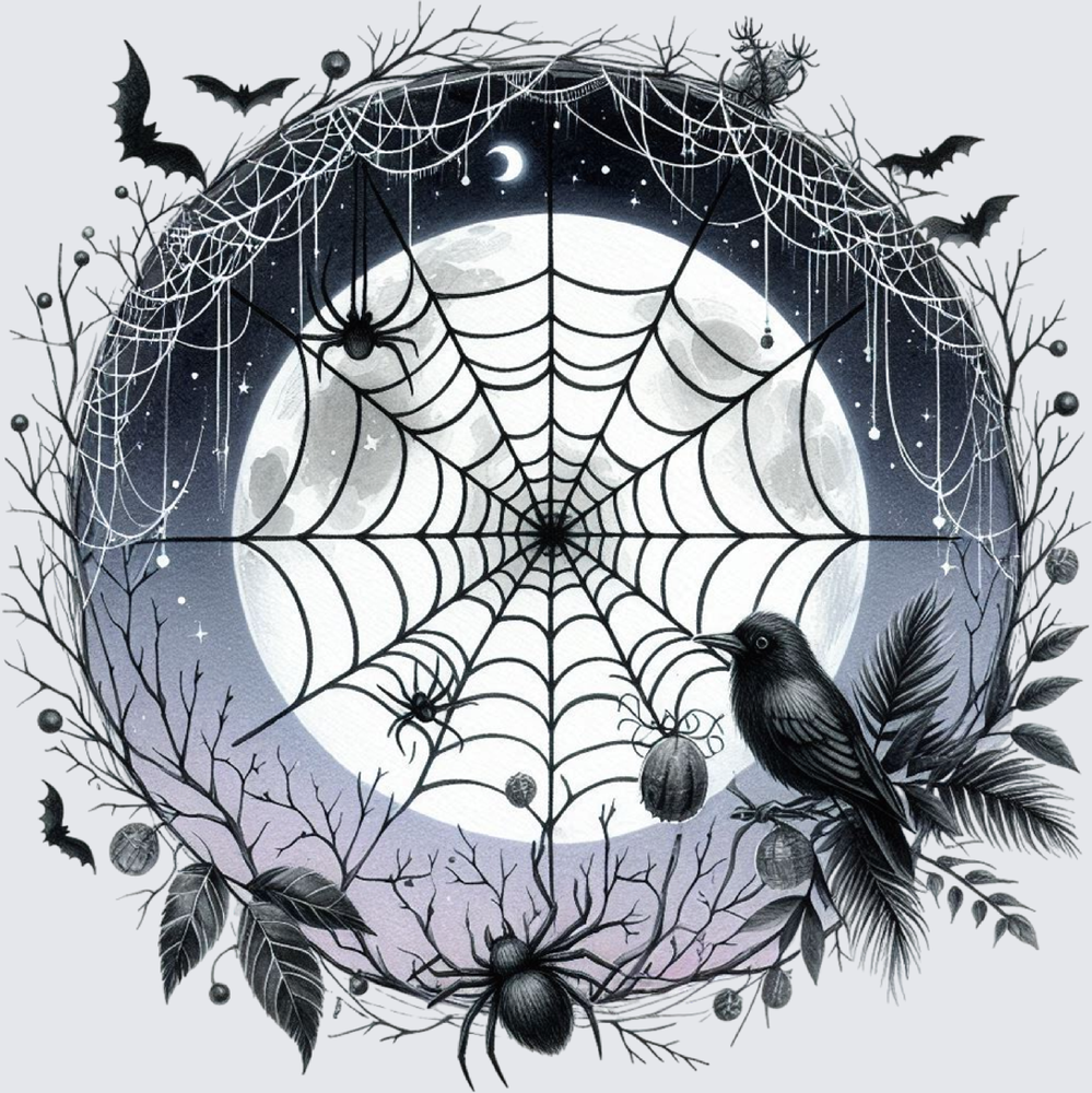 Moon and Web - STK08163