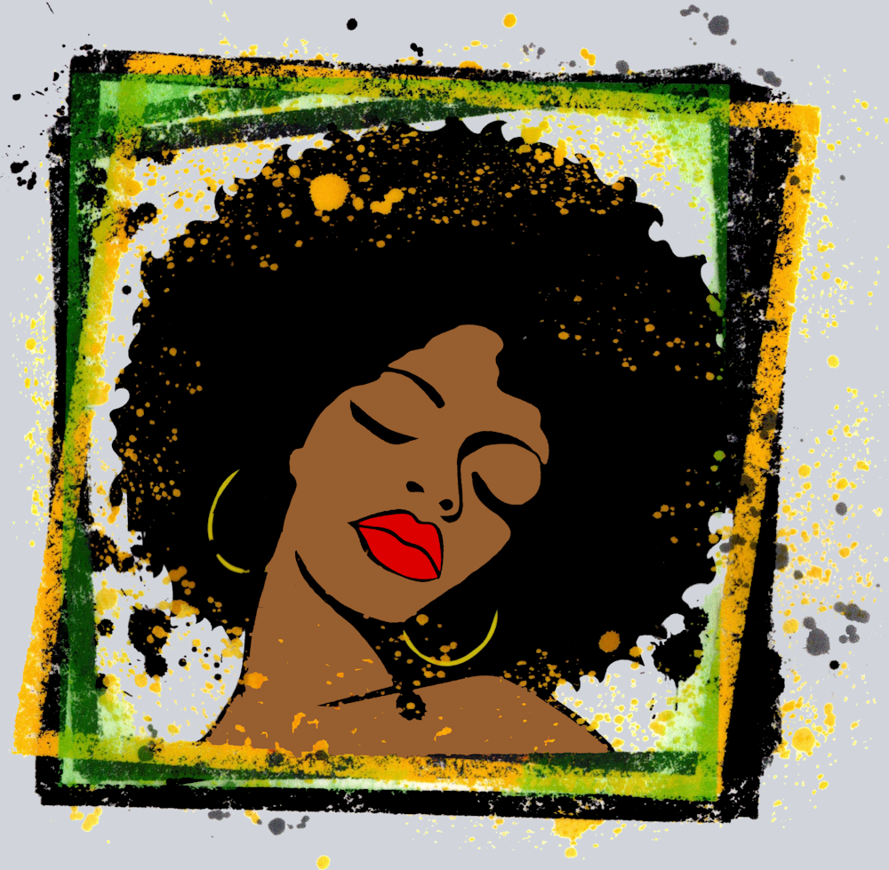 Black Frame Queen - STK00613