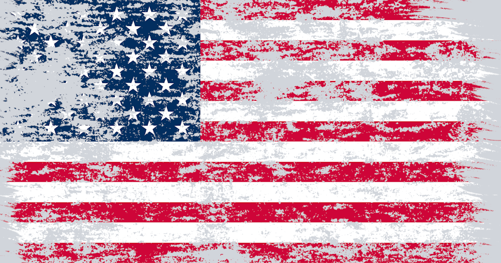 USA Flag Grunge - STK06251
