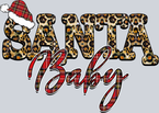 Leopard And Buffalo Santa Baby - STK03550