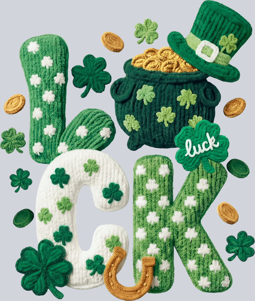 St. Patricks Luck Faux Yarn - STK07765