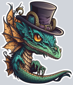Dragon Top Hat 3 - STK01725