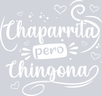 Chaparrita White Font - STK01244
